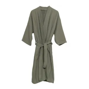 Camila Waffle Cotton Bathrobe, Chive by j.elliot HOME, a Towels & Washcloths for sale on Style Sourcebook