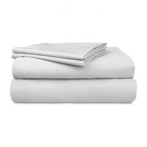 Algodon 300TC Cotton Sheet Set, King, Silver by Algodon, a Bedding for sale on Style Sourcebook