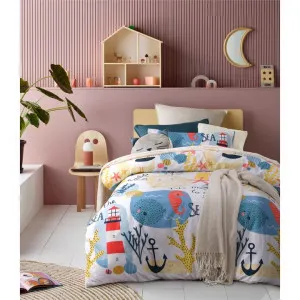 Happy Kids Seaside "Glow In The Dark" Quilt Cover Set, Double by Happy Kids, a Bedding for sale on Style Sourcebook