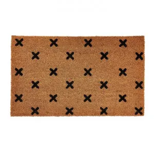 Cross Coir Doormat, 75x45cm by Emac & Lawton, a Doormats for sale on Style Sourcebook