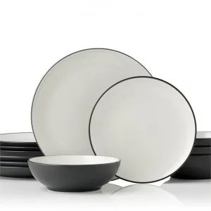 Noritake Colorwave Graphite 12 Piece Stoneware Dinner Set by Noritake, a Dinner Sets for sale on Style Sourcebook