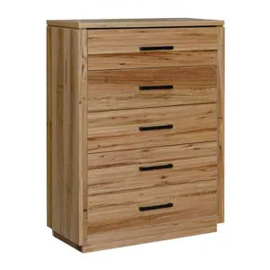 Melville Wooden 5 Drawer Tallboy by MATF Furniture, a Dressers & Chests of Drawers for sale on Style Sourcebook