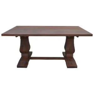 Muchalls Mango Wood Pedestal Bar Table, 200cm by Dodicci, a Bar Tables for sale on Style Sourcebook