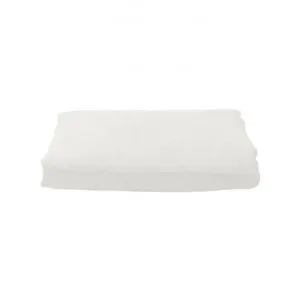 Emilie Linen Fitted Sheet, Super King, Ecru by Provencal Treasures, a Bedding for sale on Style Sourcebook