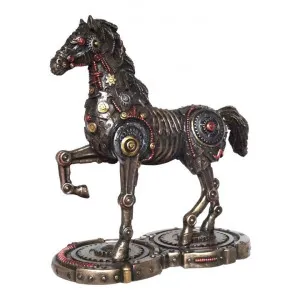 Veronese Cold Cast Bronze Coated Steampunk Statue, Mechanical Horse by Veronese, a Statues & Ornaments for sale on Style Sourcebook