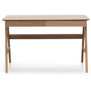 Elias Wooden Writing Desk, 120cm, Natural by Conception Living, a Desks for sale on Style Sourcebook