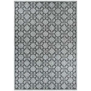 Pacific No.208 Indoor / Outdoor Rug, 150x80cm, Grey / Black by Austex International, a Outdoor Rugs for sale on Style Sourcebook