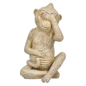 Wise Monkey Statue, See No Evil by Casa Sano, a Statues & Ornaments for sale on Style Sourcebook