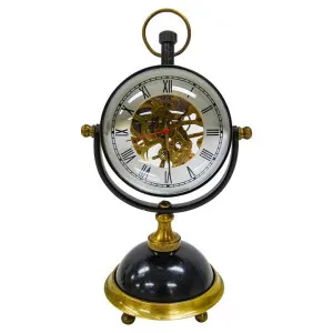Adam Brass Desk Skeleton Clock by Searles, a Clocks for sale on Style Sourcebook