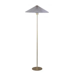 Peck Pleated Shade Floor Lamp by Lexi Lighting, a Floor Lamps for sale on Style Sourcebook