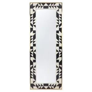 Huxley Bone Inlaid Frame Floor Mirror, 200cm by Cozy Lighting & Living, a Mirrors for sale on Style Sourcebook