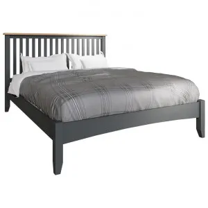 Mannford Wooden Bed, Queen, Grey by Krendler Furniture, a Beds & Bed Frames for sale on Style Sourcebook