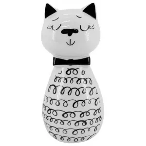 Lola Dolomite Cat Decor by NF Living, a Statues & Ornaments for sale on Style Sourcebook