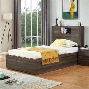 Boston Modern Gas Lift Platform Bed with Storage, King Single by OZWorld, a Beds & Bed Frames for sale on Style Sourcebook