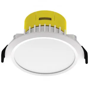 Zeke IP44 Indoor / Outdoor LED Flush Lens Downlight, 9W, CCT by Mercator, a Spotlights for sale on Style Sourcebook