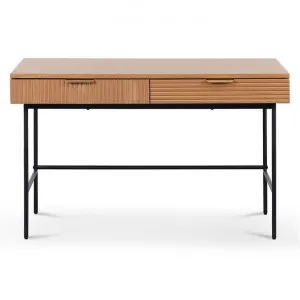 Empoli Wood & Metal Home Office Desk, 120cm, Natural by Conception Living, a Desks for sale on Style Sourcebook