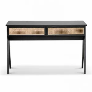 Vilano Wooden Home Office Desk, 120cm, Black by Conception Living, a Desks for sale on Style Sourcebook