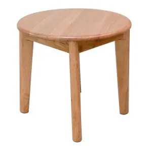 Cabarita Tasmanian Oak Timber Round Lamp Table by OZW Furniture, a Side Table for sale on Style Sourcebook