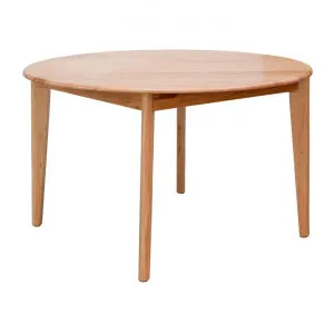 Cabarita Tasmanian Oak Timber Round Dining Table, 130cm by OZW Furniture, a Dining Tables for sale on Style Sourcebook