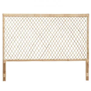 Palm Springs Rattan Lattice Bed Headboard, King by Canvas Sasson, a Bed Heads for sale on Style Sourcebook