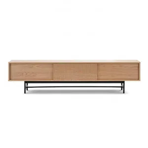 Arae American Oak Sliding Door TV Unit, 210cm, Natural by FLH, a Entertainment Units & TV Stands for sale on Style Sourcebook