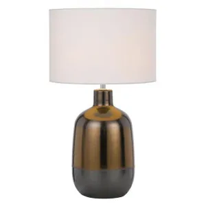 Arthur Ceramic Base Table Lamp, Bronze by Telbix, a Table & Bedside Lamps for sale on Style Sourcebook