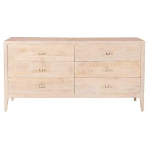 Kodiak Mango Wood 6 Drawer Dresser by Elme Living, a Dressers & Chests of Drawers for sale on Style Sourcebook