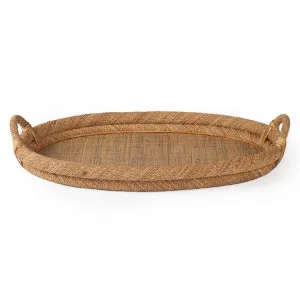 Chloe Rope Oval Tray by Serrata Living, a Trays for sale on Style Sourcebook