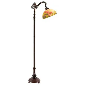 Delamere Hand Painted Shade Downbridge Floor Lamp by GG Bros, a Floor Lamps for sale on Style Sourcebook