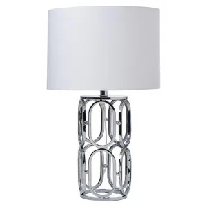 Society Home Orell Metal Base Table Lamp by Society Home, a Table & Bedside Lamps for sale on Style Sourcebook