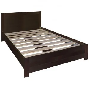 Hana Bed, Queen, Walnut by EBT Furniture, a Beds & Bed Frames for sale on Style Sourcebook