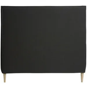 Sloane Fabric Tuft Bed Headboard, King, Charcoal by Canvas Sasson, a Bed Heads for sale on Style Sourcebook