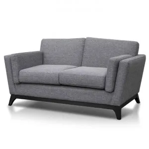 Karla 2 Seater Fabric Sofa - Graphite Grey by Interior Secrets - AfterPay Available by Interior Secrets, a Sofas for sale on Style Sourcebook