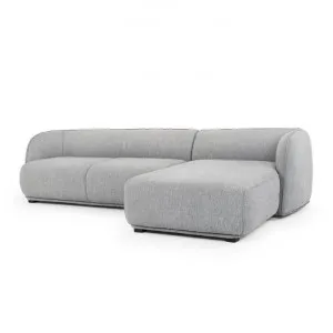 Troy 3 Seater Right Chaise Fabric Sofa - Graphite Grey by Interior Secrets - AfterPay Available by Interior Secrets, a Sofas for sale on Style Sourcebook