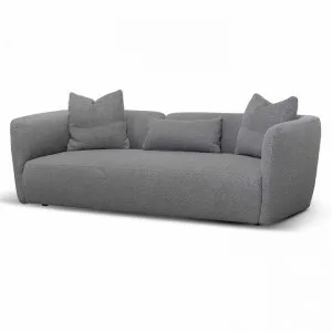 Willian 3 Seater Fabric Sofa - Noble Grey by Interior Secrets - AfterPay Available by Interior Secrets, a Sofas for sale on Style Sourcebook