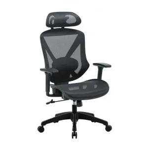 Esparza Mesh Ergonomic Office Chair - Black by Interior Secrets - AfterPay Available by Interior Secrets, a Chairs for sale on Style Sourcebook