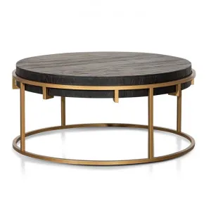 Ex Display - Shelley 100cm Round Coffee Table - Golden by Interior Secrets - AfterPay Available by Interior Secrets, a Coffee Table for sale on Style Sourcebook