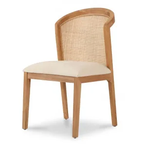 Ex Display - Margie Fabric Dining Chair - Light Beige by Interior Secrets - AfterPay Available by Interior Secrets, a Dining Chairs for sale on Style Sourcebook