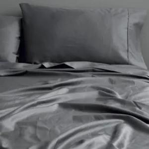 Canningvale Palazzo Royale Sheet Set - Silver, Double, 1000 Thread Count by Canningvale, a Sheets for sale on Style Sourcebook
