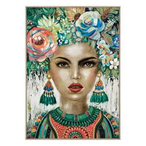 Empress Unmasked Box Framed Canvas in 102 x 142cm by OzDesignFurniture, a Painted Canvases for sale on Style Sourcebook