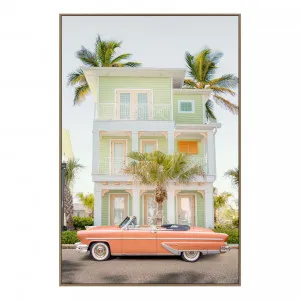 Classic Car B Box Framed Canvas in 80 x 120cm by OzDesignFurniture, a Painted Canvases for sale on Style Sourcebook