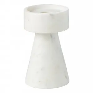 Blythe Candleholer 8x15.3cm in White by OzDesignFurniture, a Candle Holders for sale on Style Sourcebook