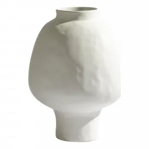 Moderna Vase 25x32cm in Natural by OzDesignFurniture, a Vases & Jars for sale on Style Sourcebook