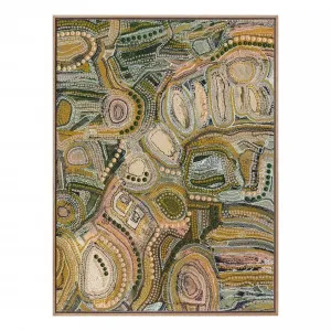 Wiraywinhangin Marramarra Canvas in 123 x 163cm by OzDesignFurniture, a Prints for sale on Style Sourcebook