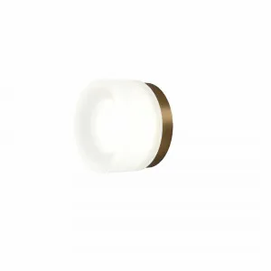 Nora Living Ardere Smooth LED CCT Wall Light Satin Brass by Nora Living, a Wall Lighting for sale on Style Sourcebook