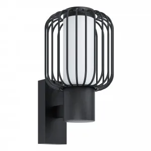 Eglo Ravello IP44 Steel Exterior Light E27 Black by Eglo, a Outdoor Lighting for sale on Style Sourcebook