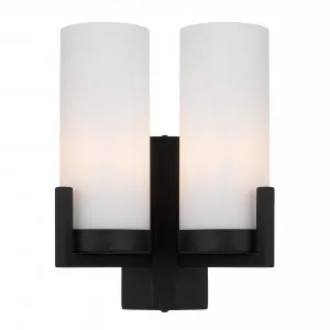 Telbix Eamon 2 Wall Light (E14) Black by Telbix, a Outdoor Lighting for sale on Style Sourcebook