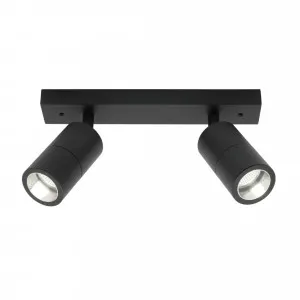 Cougar Stockholm Black Adjustable GU10 IP44 Bar Light 2 Light by Cougar, a Outdoor Lighting for sale on Style Sourcebook