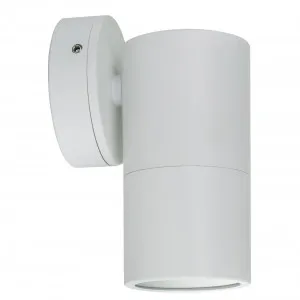 White Tivah Exterior IP65 Fixed Pillar LED Light 240V GU10 3/5/7W COB Tri Colour by Havit, a Outdoor Lighting for sale on Style Sourcebook