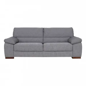 Johnson 3 Seater Sofa in Rome Metallic by OzDesignFurniture, a Sofas for sale on Style Sourcebook